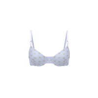 Бюстгальтер Victoria's Secret Sexy Tee Sheer Heritage Shimmer Dot Lightly Lined Demi Bra - колір Soft Iris