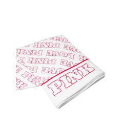 Рушник бавовняний Victoria's Secret Pink Пляжний 100х180 см