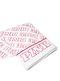 Рушник бавовняний Victoria's Secret Pink Пляжний 100х180 см