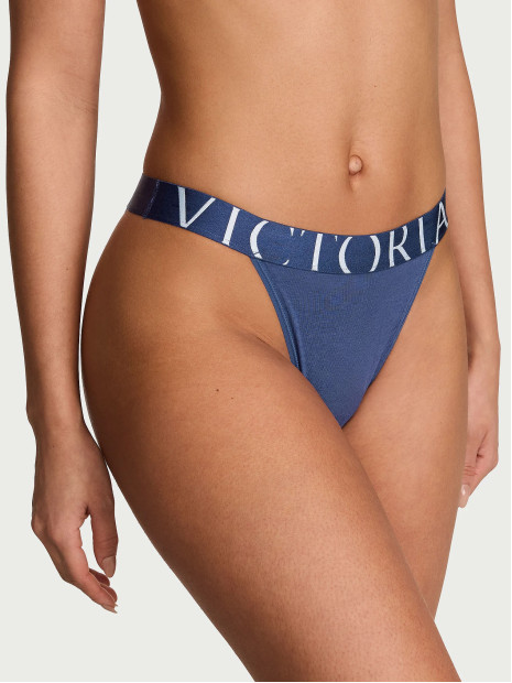 Котонові трусики бразиліана Exploded Logo Cotton 90s Brief Panty - колір Ink Blue Котонові трусики бразиліана Exploded Logo Cotton 90s Brief Panty - колір Ink Blue