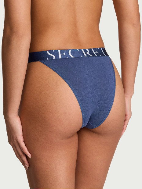Котонові трусики бразиліана Exploded Logo Cotton 90s Brief Panty - колір Ink Blue Котонові трусики бразиліана Exploded Logo Cotton 90s Brief Panty - колір Ink Blue