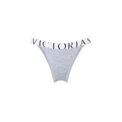 Котонові трусики бразиліана Exploded Logo Cotton 90s Brief Panty - колір Medium Heather Grey