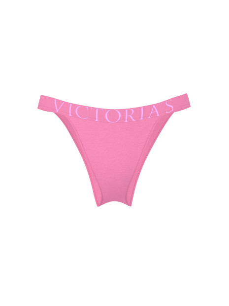 Котонові трусики бразиліана Exploded Logo Cotton 90s Brief Panty - колір Pink Sugar