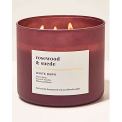 Свічка Rosewood & Suede Bath and Body Works
