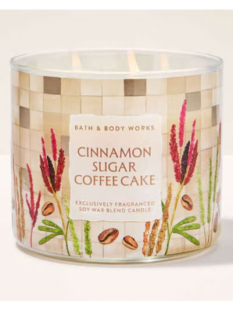 Свічка Cinnamon Sugar Coffee Cake Bath and Body Works