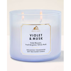 Свічка Violet & Musk Bath and Body Works