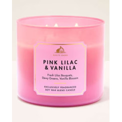Свічка Pink Lilac & Vanilla Bath and Body Works