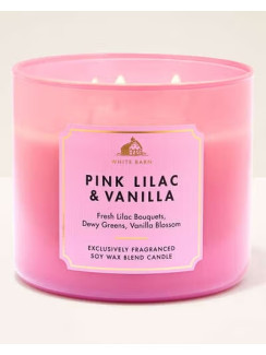 Свічка Pink Lilac & Vanilla Bath and Body Works