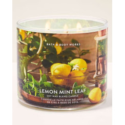 Свічка Lemon Mint Leaf Bath and Body Works