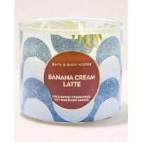 Свічка Banana Cream Latte Bath and Body Works