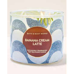 Свічка Banana Cream Latte Bath and Body Works