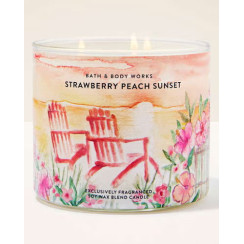 Свічка Strawberry Peach Sunset Bath and Body Works