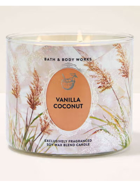 Свічка Vanilla Coconut Bath and Body Works