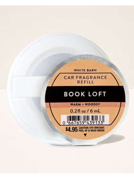 Ароматизатор для автомобіля Book Loft Bath and Body Works