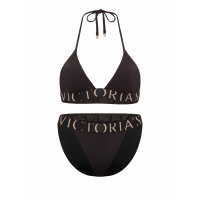 Купальник Pink Victoria's Secret Exploded Logo Triangle Bikini 