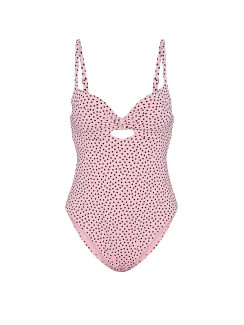 Купальник Pink Victoria's Secret Twist Push-Up One-Piece Swimsuit - колір Pink Dots