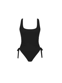 Купальник Pink Victoria's Secret Itsy One-Piece Swimsuit - колір Pure Black