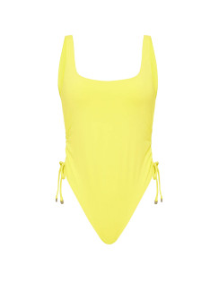 Купальник Pink Victoria's Secret Itsy One-Piece Swimsuit - колір Electric Citron