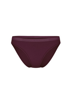 Бавовняні трусики бікіні Victoria's Secret Stretch Cotton Bikini Panty - колір Winter Wine