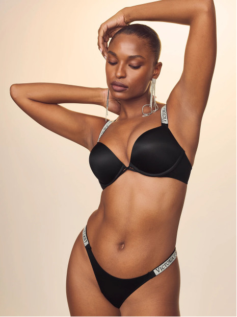 Бюстгальтер Victoria's Secret з подвійним Push-Up із серії Bombshell Logo Shine Strap Add-2-Cups Push-Up Bra