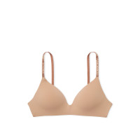 Бюстгальтер Victoria's Secret Lightly Lined Wireless Bra - колір Smooth | Praline