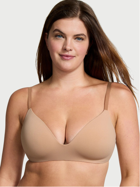 Бюстгальтер Victoria's Secret Lightly Lined Wireless Bra - колір Smooth | Praline Бюстгальтер Victoria's Secret Lightly Lined Wireless Bra - колір Smooth | Praline