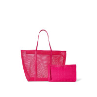 Сумка з косметичкою Victoria's Secret Mesh Tote and Pouch Set
