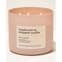 Свічка Raspberries & Whipped Vanilla Bath and Body Works