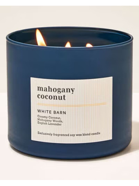 Свічка Mahogany Coconut Bath and Body Works