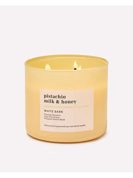 Свічка Pistachio Milk & Honey Bath and Body Works