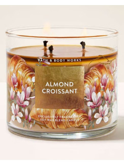 Свічка Almond Croissant Bath and Body Works 
