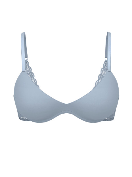 Бюстгалтер Victoria's Secret Sexy Tee Smooth Lacie Wireless Push-Up Bra - колір Blue Grey