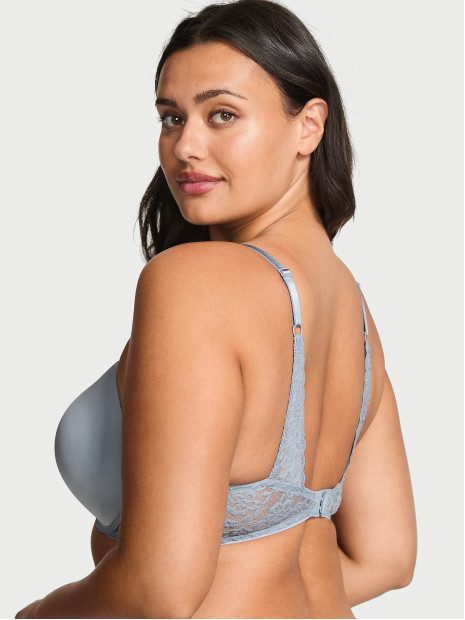 Бюстгалтер Victoria's Secret Sexy Tee Smooth Lacie Wireless Push-Up Bra - колір Blue Grey Бюстгалтер Victoria's Secret Sexy Tee Smooth Lacie Wireless Push-Up Bra - колір Blue Grey