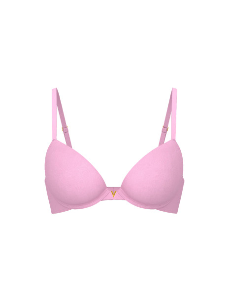 Бюстгалтер Victoria's Secret Love Cloud Smooth Push-Up Bra - колір Bikini Pink