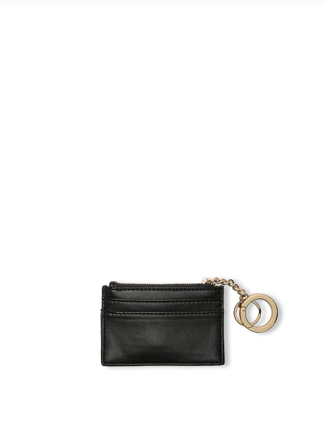 Гаманець-кардхолдер Victoria's Secret Card Holder Keychain - колір Black Гаманець-кардхолдер Victoria's Secret Card Holder Keychain - колір Black