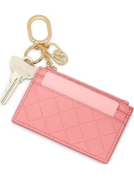 Гаманець-кардхолдер Victoria's Secret Card Holder Keychain - колір Blush Woven Гаманець-кардхолдер Victoria's Secret Card Holder Keychain - колір Blush Woven