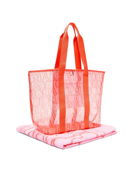 Сумка Victoria's Secret Mesh Carryall Beach Tote Сумка Victoria's Secret Mesh Carryall Beach Tote