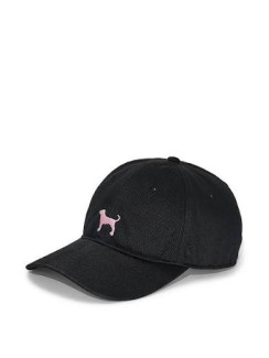 Кепка Бейсболка Victoria's Secret PINK Baseball Hat - колір Pure Black