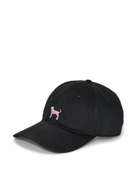 Кепка Бейсболка Victoria's Secret PINK Baseball Hat - колір Pure Black