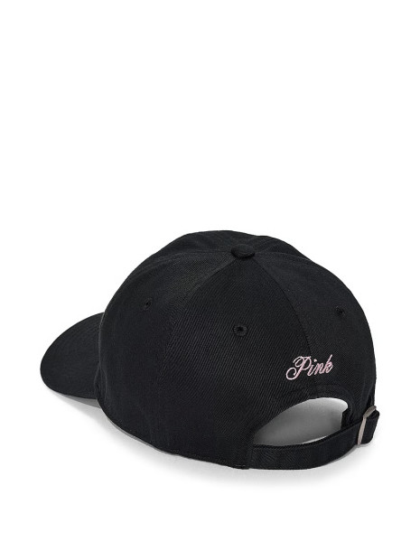 Кепка Бейсболка Victoria's Secret PINK Baseball Hat - колір Pure Black Кепка Бейсболка Victoria's Secret PINK Baseball Hat - колір Pure Black
