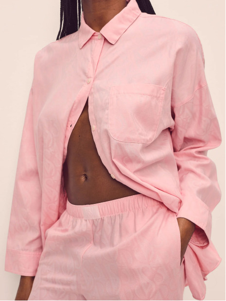Модалова піжама Victoria's Secret - колір Angel Pink Модалова піжама Victoria's Secret - колір Angel Pink