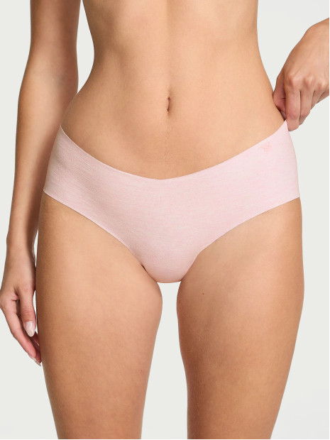 Безшовні трусики Victoria's Secret No-Show Cotton Cheeky Panty - колір Heather Pink Petal Безшовні трусики Victoria's Secret No-Show Cotton Cheeky Panty - колір Heather Pink Petal