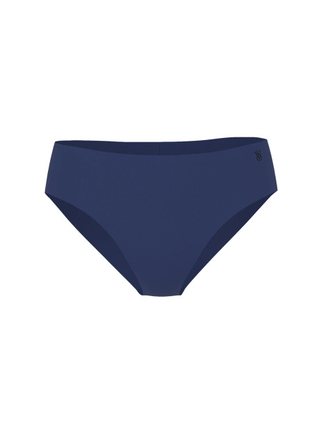 Безшовні трусики Victoria's Secret No-Show Cotton Cheeky Panty - колір Ink Blue