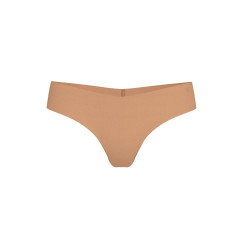 Безшовні трусики стрінги Victoria's Secret No-Show Thong Panty - колір Toffee