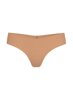 Безшовні трусики стрінги Victoria's Secret No-Show Thong Panty - колір Toffee