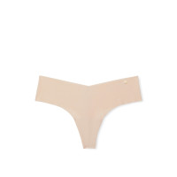 Безшовні трусики стрінги Victoria's Secret No-Show Thong Panty - колір Marzipan