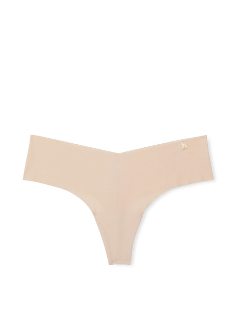 Безшовні трусики стрінги Victoria's Secret No-Show Thong Panty - колір Marzipan