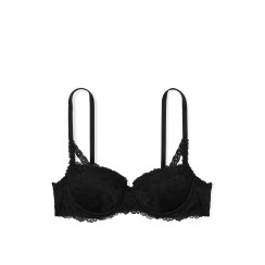  Бюстгалтер Victoria's Secret PINK Wink™ Push-Up Balconette Bra - колір Black