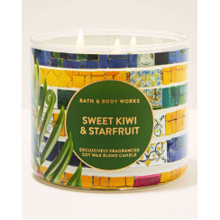 Свічка Sweet Kiwi & Starfruit Bath and Body Works 
