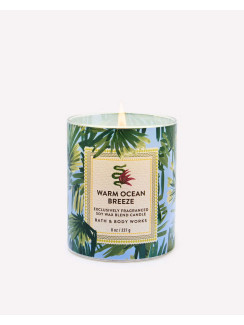 Свічка Warm Ocean Breeze Single Wick Candle Bath and Body Works